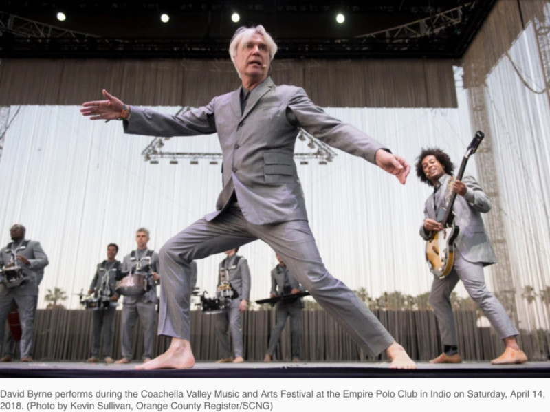 David Byrne Headlines Coachella 2026: A Legendary Performance