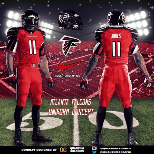 The Atlanta Falcons New Uniforms Reveal a Bold Leap into the Future