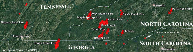 South Georgia Blazes: A State Under Siege