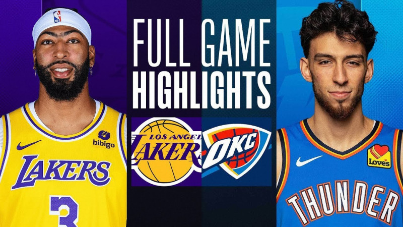 Lakers vs Thunder: A Dominant Thunder Performance