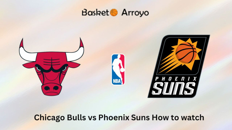 Suns vs. Bulls face-off: where to watch the 2026 NBA showdown