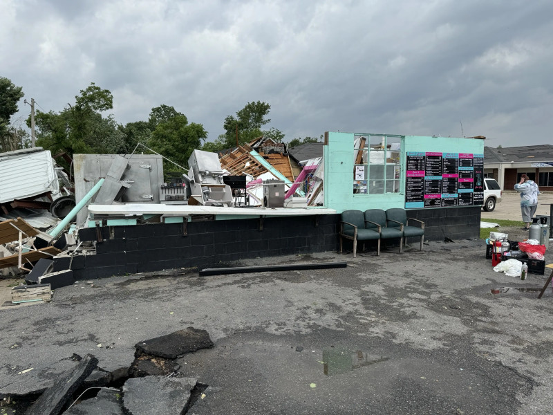 Apocalyptic Tornado Rips Through Fayetteville, Arkansas