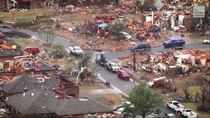 Aftermath of the Storm: Tornado Touches Down in OKC