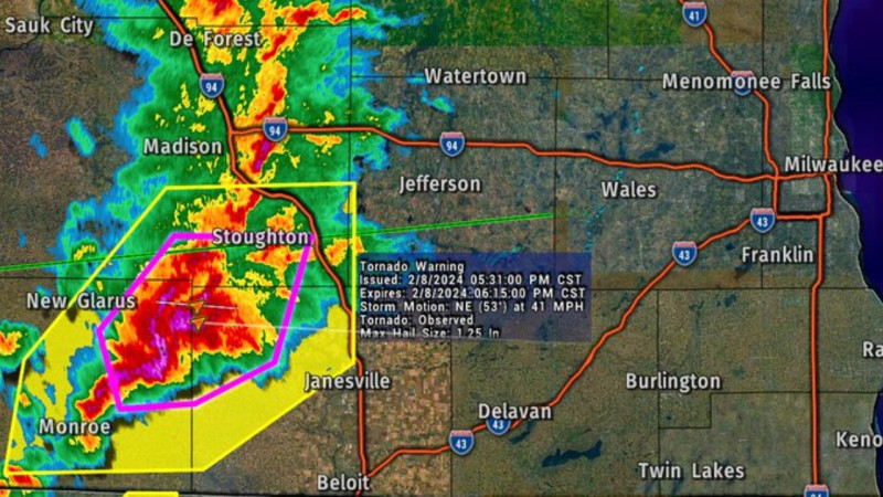 Wisconsin Braces for Tornado Threat: Real-Time Tracking and Radar Updates