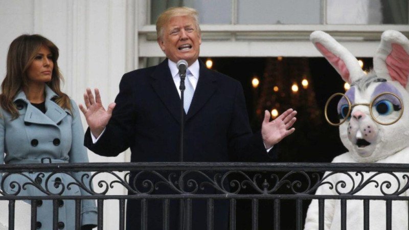 Trump's Easter Tweet Shocks the World