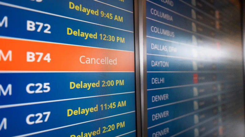 Flight Frenzy: Chaos Across US Airports Today