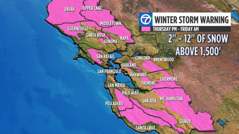 Winter Storm Warning: Bay Area Braces for Intensifying Weather