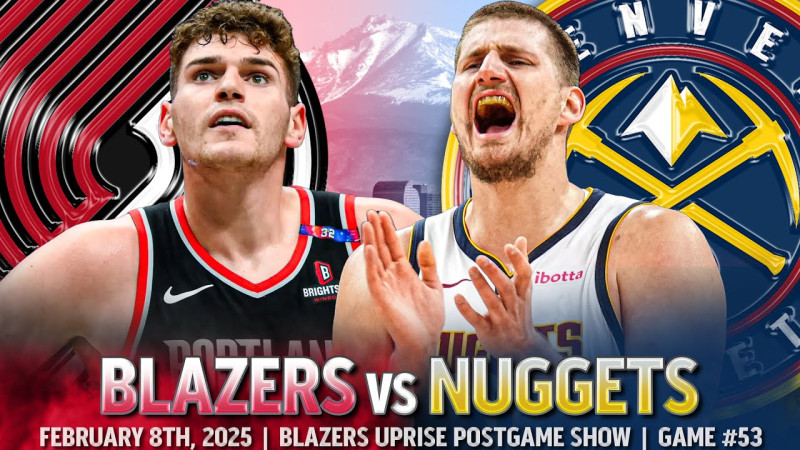 Court Clashes and Streaming Spectacles: Where to Watch Denver Nuggets vs. Portland Trail Blazers